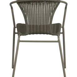 WOOOD Weston Stoelen Buiten - Rattan/Metaal - Jungle - Set van 4