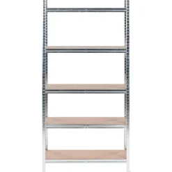 XITTA - Stellingkast 5 planken - Zilver - 150 cm - Staal