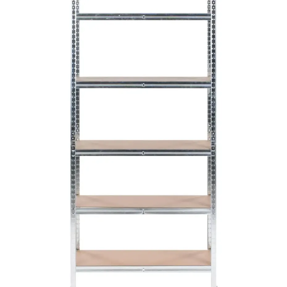 XITTA - Stellingkast 5 planken - Zilver - 150 cm - Staal
