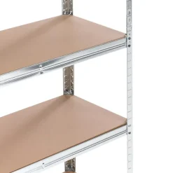 XITTA - Stellingkast 5 planken - Zilver - 150 cm - Staal