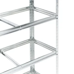 XITTA - Stellingkast 5 planken - Zilver - 150 cm - Staal