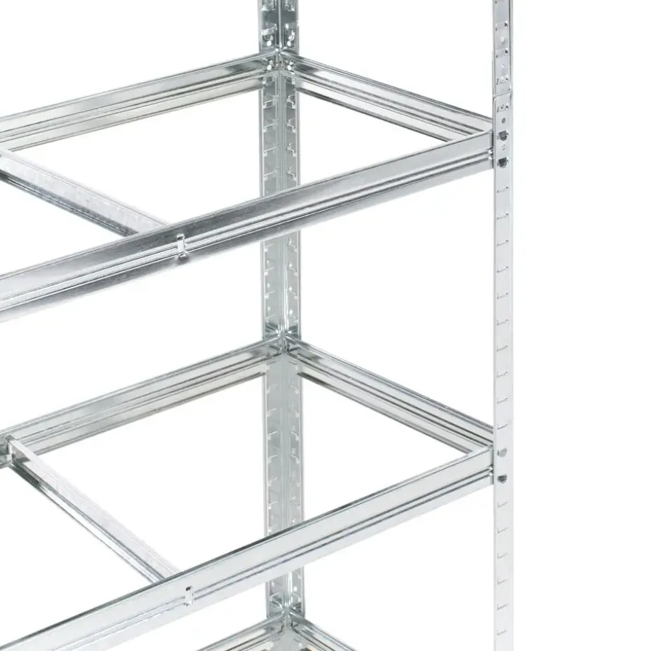 XITTA - Stellingkast 5 planken - Zilver - 150 cm - Staal