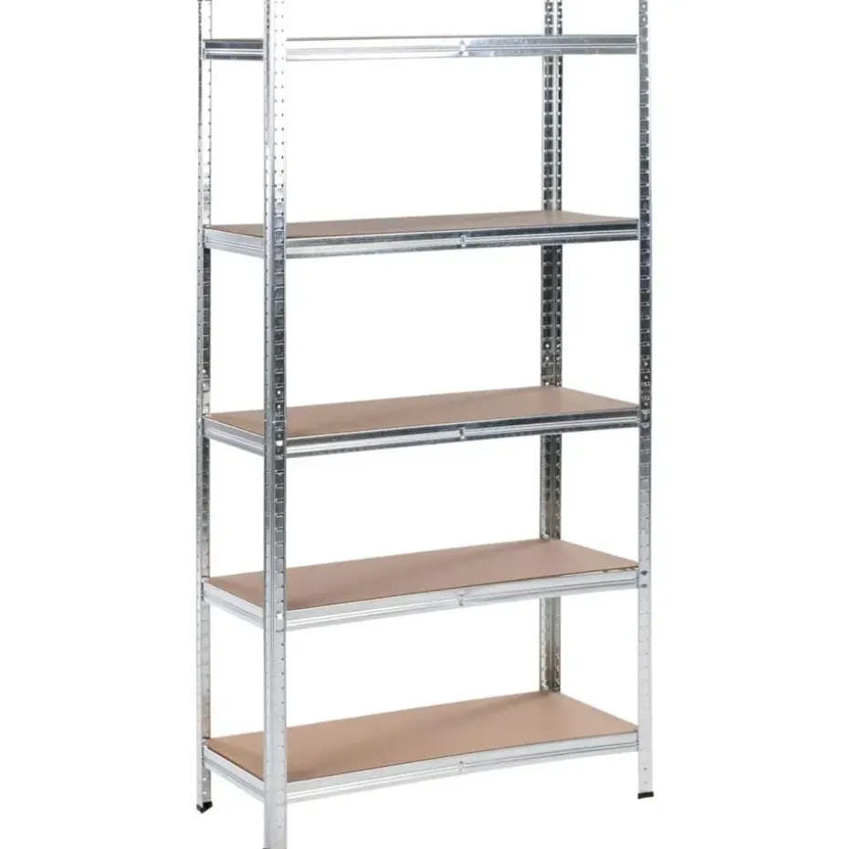 XITTA - Stellingkast 5 planken - Zilver - Staal