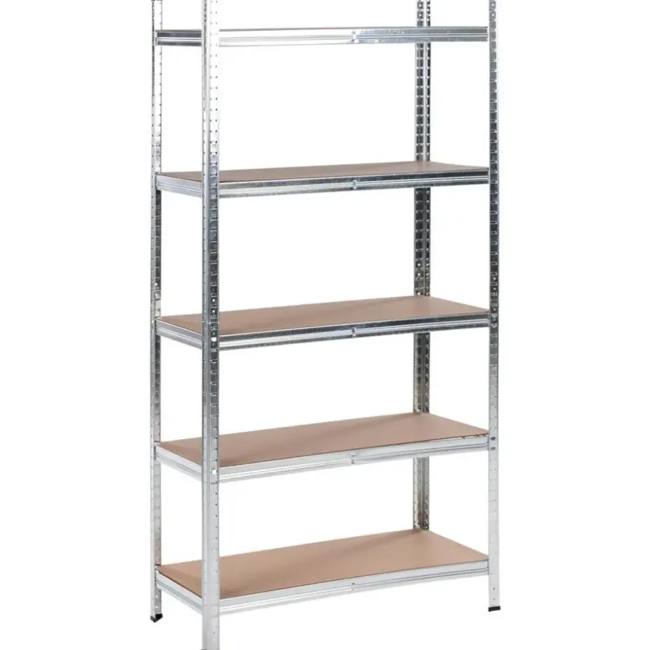 XITTA - Stellingkast 5 planken - Zilver - Staal
