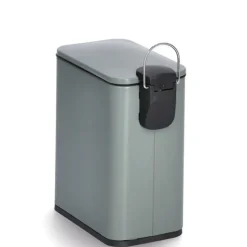 Zeller Prullenbak/pedaalemmer - metaal/kunststof - 5L - soft close