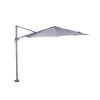 Zweefparasol Hawaii S - met voet en hoes - Lichtgrijs - 300 cm