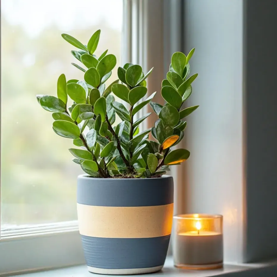 ZZ-plant - Zamioculcas Zamiifolia - Hoogte 55-65cm - ⌀17cm